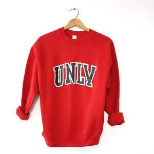Vintage University of Nevada Las Vegas Runnin Rebels UNLV Sweatshirt Medium